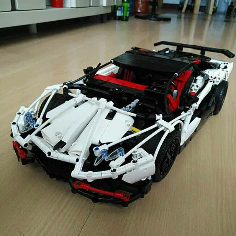 Building Blocks MOC Lambo Aventador LP 720 Sports Car Bricks Toys 93004 EU Construction Set Toys - 2