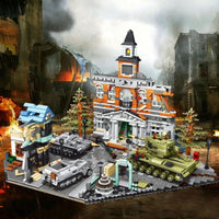 Thumbnail for Building Blocks Military MOC Street City Expert Barbarossa Project Bricks Toys - 6