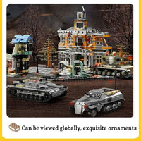 Thumbnail for Building Blocks Military MOC Street City Expert Barbarossa Project Bricks Toys - 12