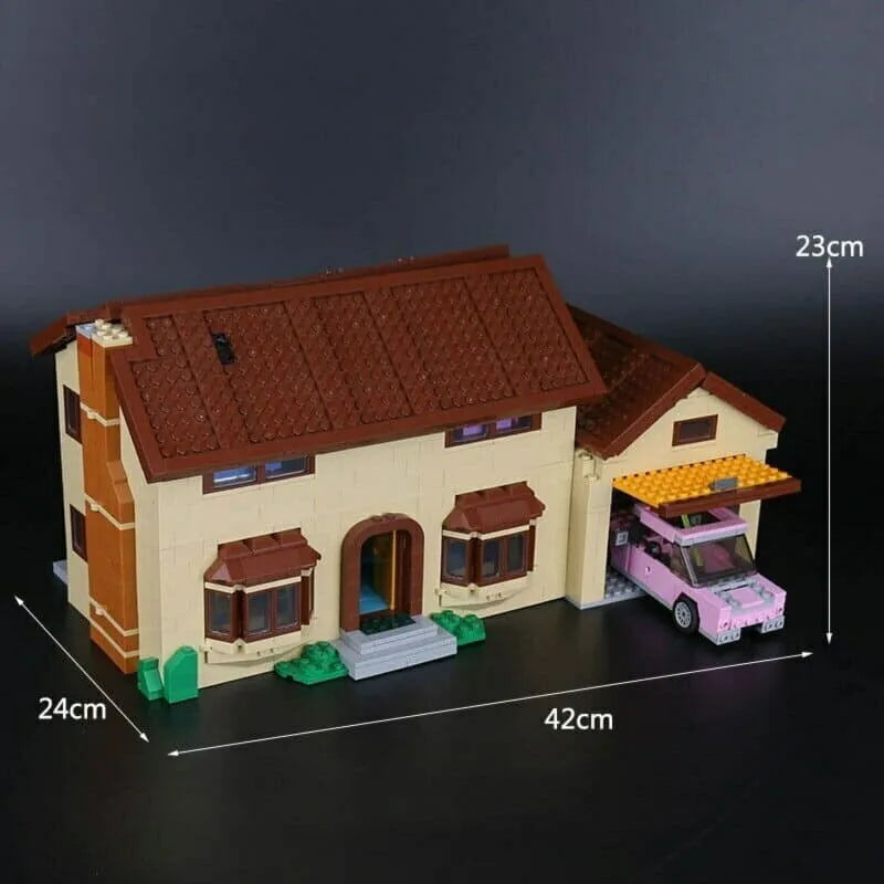 Building Blocks Movie 16005 MOC The Simpsons House Bricks Toy EU Construction Set Toys - 7