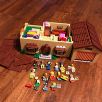 Thumbnail for Building Blocks Movie 16005 MOC The Simpsons House Bricks Toy EU Construction Set Toys - 15