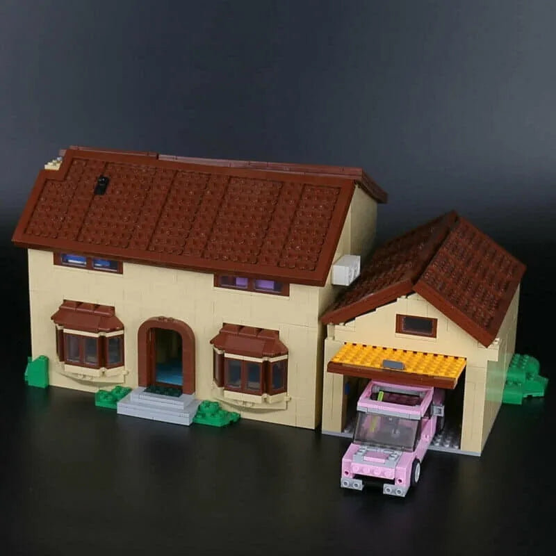 Building Blocks Movie 16005 MOC The Simpsons House Bricks Toy EU Construction Set Toys - 6