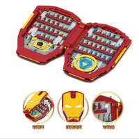 Thumbnail for Building Blocks MOC Movies Marvel Super Hero Iron Man Book Bricks Toy Construction Set Toys - 3