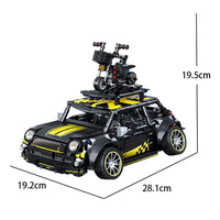 Thumbnail for Building Blocks MOC Safety Mini Car F56 Sports Car Bricks Toys C020 Construction Set Toys - 7