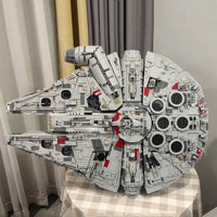 Thumbnail for Building Blocks Star Wars MOC 05132 UCS Millennium Falcon Bricks Large Toy Construction Set Toys - 5