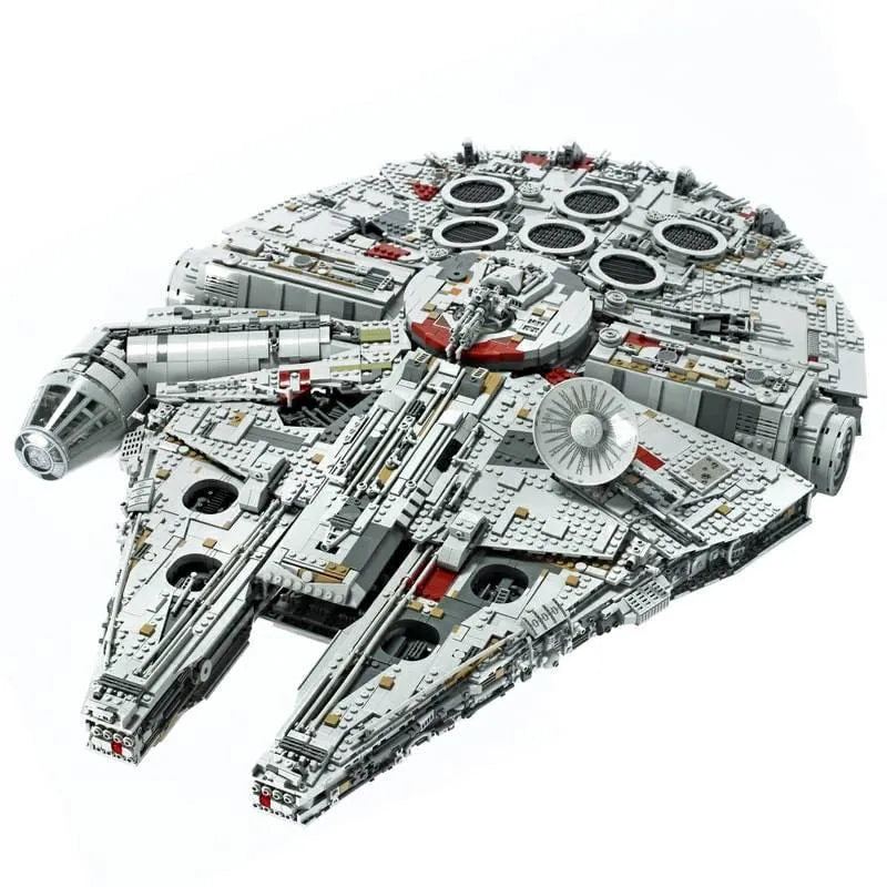 Building Blocks Star Wars MOC 05132 UCS Millennium Falcon Bricks Large Toy Construction Set Toys - 1