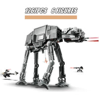 Thumbnail for Building Blocks Star Wars MOC AT-AT Walker Luke Skywalker Bricks Toy 99920 Construction Set Toys - 1