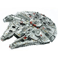 Thumbnail for Building Blocks MOC Star Wars UCS Millennium Falcon Bricks Toy 05132 Construction Set Toys - 5