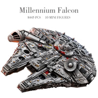 Thumbnail for Building Blocks MOC Star Wars UCS Millennium Falcon Bricks Toy 05132 Construction Set Toys - 3