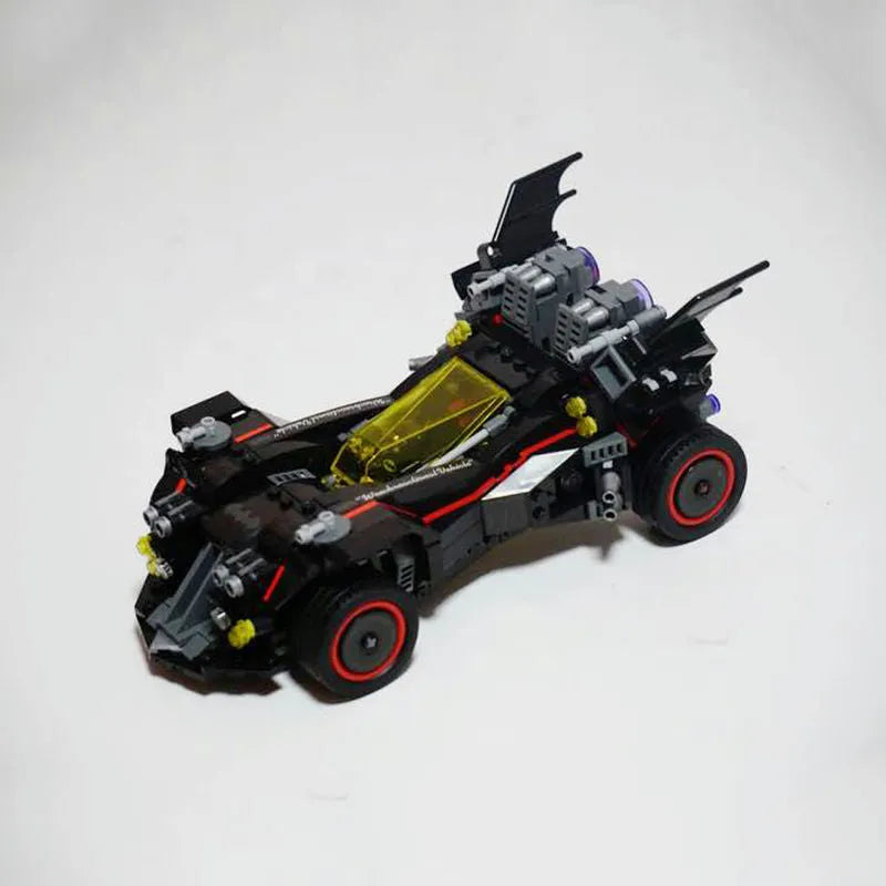 Building Blocks Super Hero MOC 07077 Ultimate Batman Batmobile Car Bricks Toy Construction Set Toys - 4