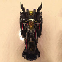 Thumbnail for Building Blocks Super Hero MOC 07077 Ultimate Batman Batmobile Car Bricks Toy Construction Set Toys - 7