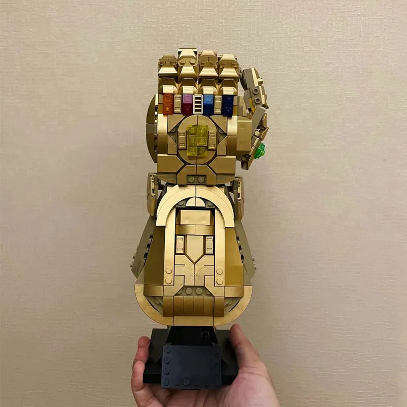 Building Blocks Super Hero MOC 2011 Marvel Infinity War Gauntlet Bricks Toys Construction Set Toys - 1