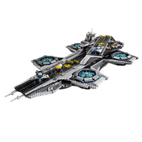 Thumbnail for Building Blocks MOC Super Hero SHIELD Helicarrier Marvel Bricks Toys Construction Set Toys - 1