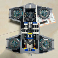 Thumbnail for Building Blocks MOC Super Hero SHIELD Helicarrier Marvel Bricks Toys Construction Set Toys - 28