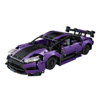 Thumbnail for Building Blocks Tech MOC C011 Vantage GT3 Concept Racing Sports Car Bricks Toys - 3