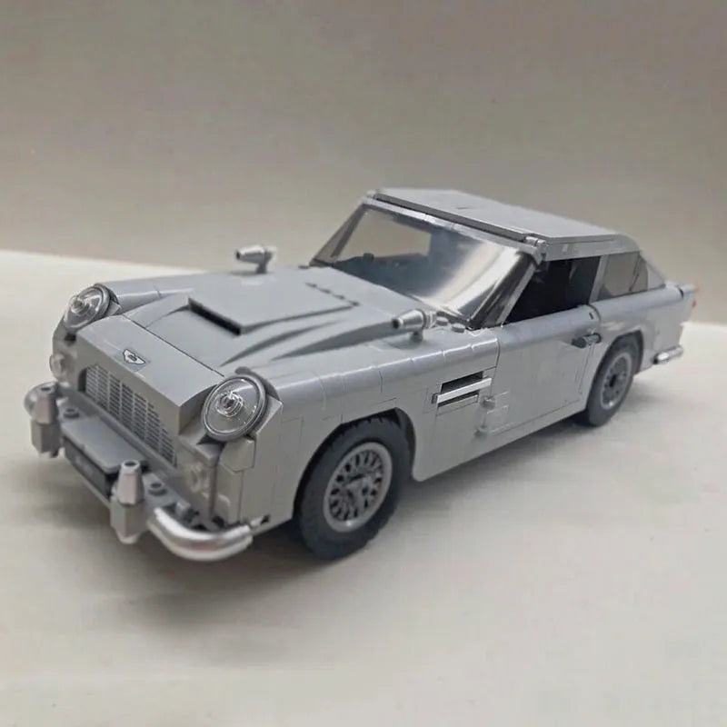 Building Blocks Tech Expert MOC Aston Martin DB5 Classic Car Bricks Toy Construction Set Toys - 5