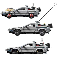 Thumbnail for Building Blocks MOC Tech Experts DeLorean DMC-12 Back To The Future Car Bricks Toy Construction Set Toys - 3