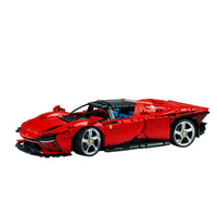 Thumbnail for Building Blocks Tech MOC Ferrari Daytona SP3 81998 Racing Hyper Car Bricks Toy Construction Set Toys - 1