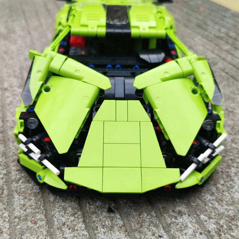 Building Blocks Tech MOC Lambo FKP37 Bull Racing Car Bricks Toy DB0088 Construction Set Toys - 34