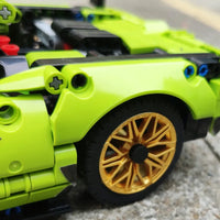 Thumbnail for Building Blocks Tech MOC Lambo FKP37 Bull Racing Car Bricks Toy DB0088 Construction Set Toys - 31