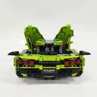 Thumbnail for Building Blocks Tech MOC Lambo FKP37 Bull Racing Car Bricks Toy DB0088 Construction Set Toys - 13