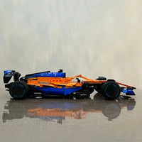 Thumbnail for Building Blocks Tech MOC P9926 McLaren Formula 1 Racing Car Bricks Toy Construction Set Toys - 11