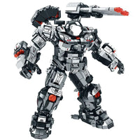 Thumbnail for Building Blocks MOC Transforming Super Heroes Steel Mecha Robot Bricks Toy Construction Set Toys - 3