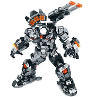 Thumbnail for Building Blocks MOC Transforming Super Heroes Steel Mecha Robot Bricks Toy Construction Set Toys - 4