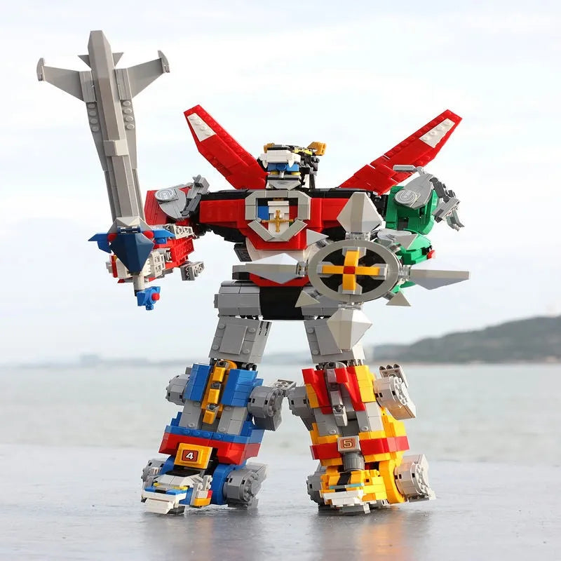 MOC Voltron Defender Of Universe Bricks Toy