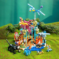 Thumbnail for Building Blocks Building Blocks MOC Illuminated World of Pandora Bricks Toy Construction Set Toys - 3