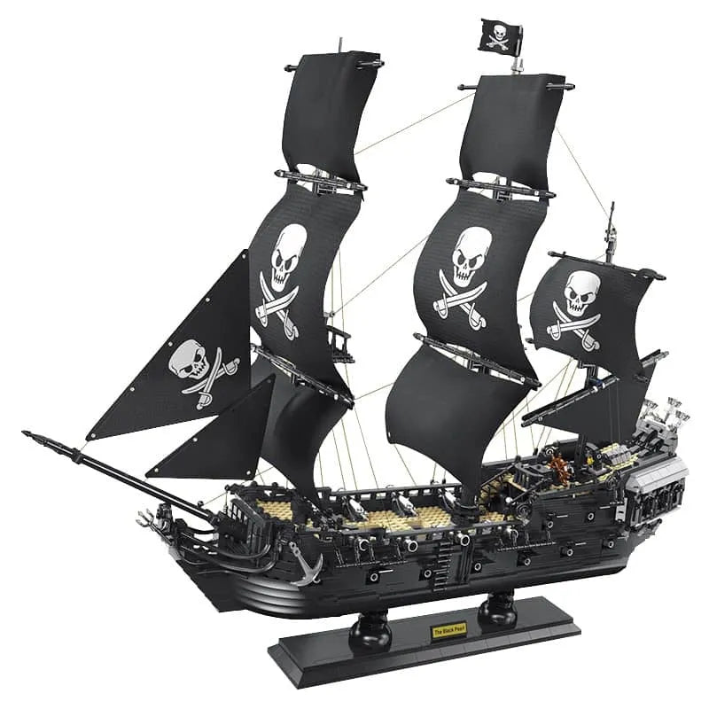 Building Blocks MOC 6001 Pirates Of Caribbean Black Pearl Ship Bricks Toys - 1