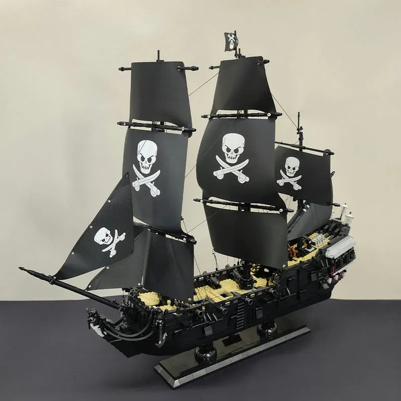 Building Blocks MOC 6001 Pirates Of Caribbean Black Pearl Ship Bricks Toys - 18