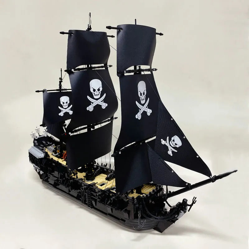Building Blocks MOC 6001 Pirates Of Caribbean Black Pearl Ship Bricks Toys - 4