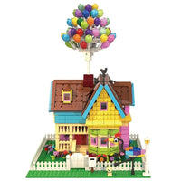 Thumbnail for Building Blocks MOC Expert Flying Balloon House Bricks Toys 3006 - 1