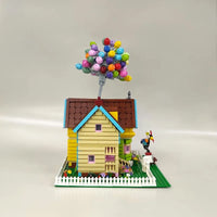 Thumbnail for Building Blocks MOC Expert Flying Balloon House Bricks Toys 3006 - 7