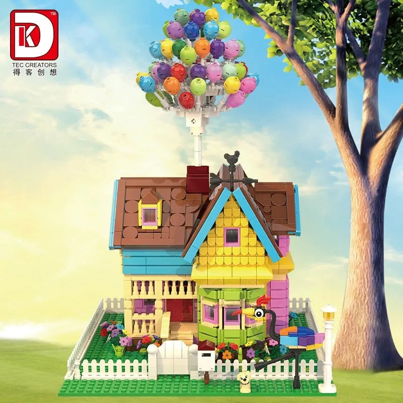 Building Blocks MOC Expert Flying Balloon House Bricks Toys 3006 - 2