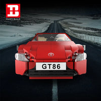 Thumbnail for Building Blocks MOC RC Toyota GT86 Classic Sports Car Bricks Toys 23009 Construction Set Toys - 3