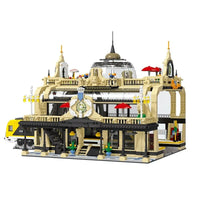 Thumbnail for Building Blocks Building Blocks City Street Expert European Trains Station Bricks Toys Construction Set Toys - 3