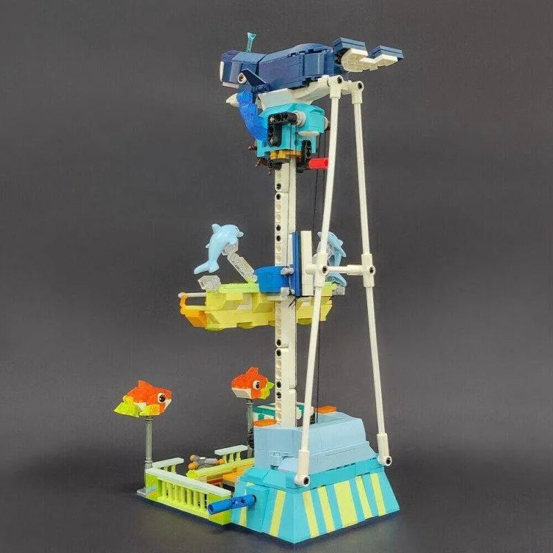 Building Blocks Building Blocks Ideas Under Water Deep Sea Lift Bricks Toys Construction Set Toys - 11