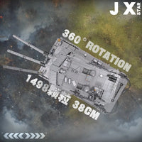 Thumbnail for Building Blocks Military WW2 Leopard 2A7 Main Battle Tank Bricks Toy Construction Set Toys - 9