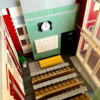 Thumbnail for Building Blocks MOC 89123 Creator Expert City University Bricks Toys - 5