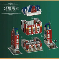 Thumbnail for Building Blocks MOC 89123 Creator Expert City University Bricks Toys - 8