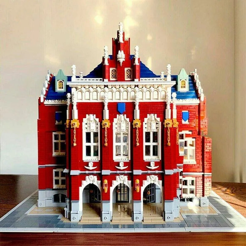 Building Blocks MOC 89123 Creator Expert City University Bricks Toys - 4