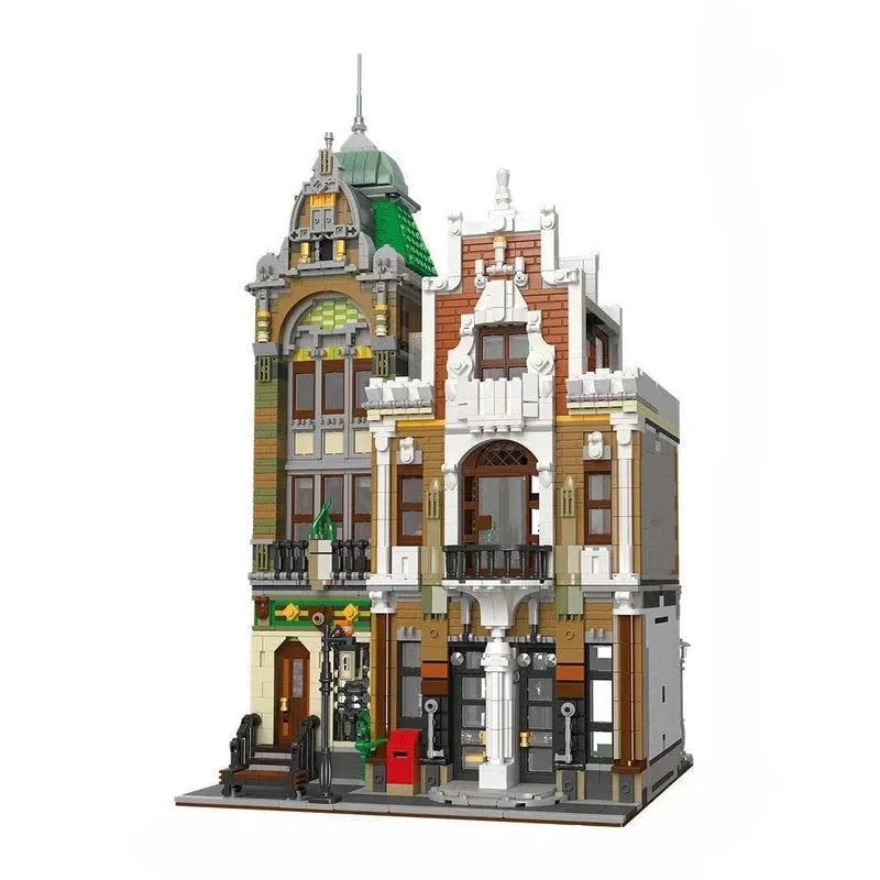 Building Blocks MOC 89126 Creator Expert City Post Office Bricks Toy - 1