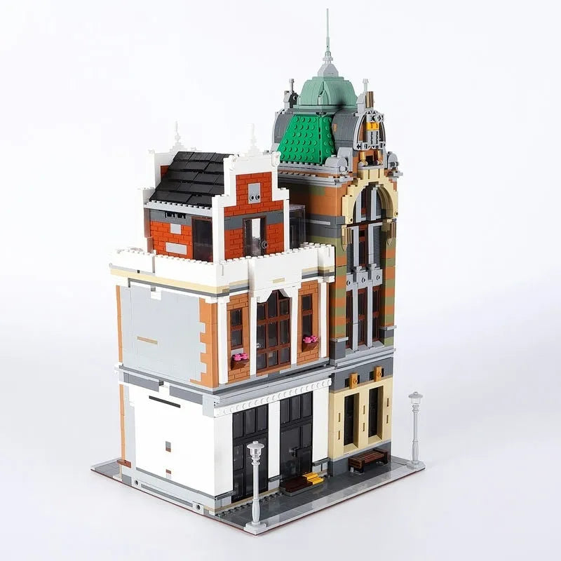 Building Blocks MOC 89126 Creator Expert City Post Office Bricks Toy - 15