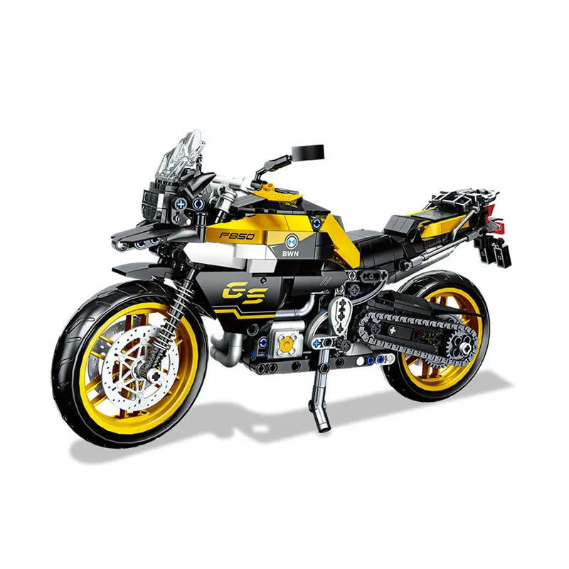 Building Blocks MOC 91025 BMW F850 GS Bike Motorcycle Bricks Toys Construction Set Toys - 1