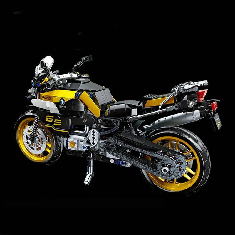 Building Blocks MOC 91025 BMW F850 GS Bike Motorcycle Bricks Toys Construction Set Toys - 4