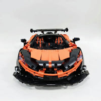 Thumbnail for Building Blocks MOC RC Motorized P1 Hypercar Super Racing Car Bricks Toy 91104 Construction Set Toys - 11