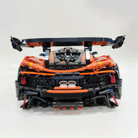 Thumbnail for Building Blocks MOC RC Motorized P1 Hypercar Super Racing Car Bricks Toy 91104 Construction Set Toys - 3