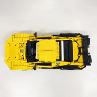 Thumbnail for Building Blocks Tech MOC BMW M4 DTM Sports Racing Car Bricks Toy Construction Set Toys - 10